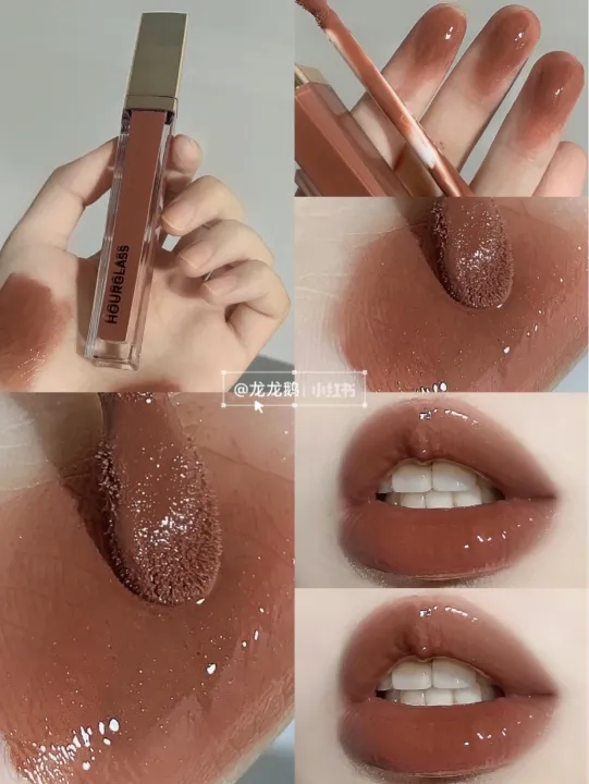 Hourglass Lip Oil Lipstick Lip Gloss Liquid Lip Glaze Strike Truth Dusk