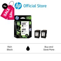 HP 680 Black Ink Cartridge 2-Pack DeskJet 2675 / 2676 / 2677 / 3786 / 5076 / 5275 / 5276 #หมึกเครื่องปริ้น hp #หมึกปริ้น   #หมึกสี   #หมึกปริ้นเตอร์  #ตลับหมึก