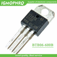 5ชิ้นจัดส่งฟรี BTB06-600B BTB06 triacs 6แอมป์600โวลต์ถึง-220ใหม่เดิม