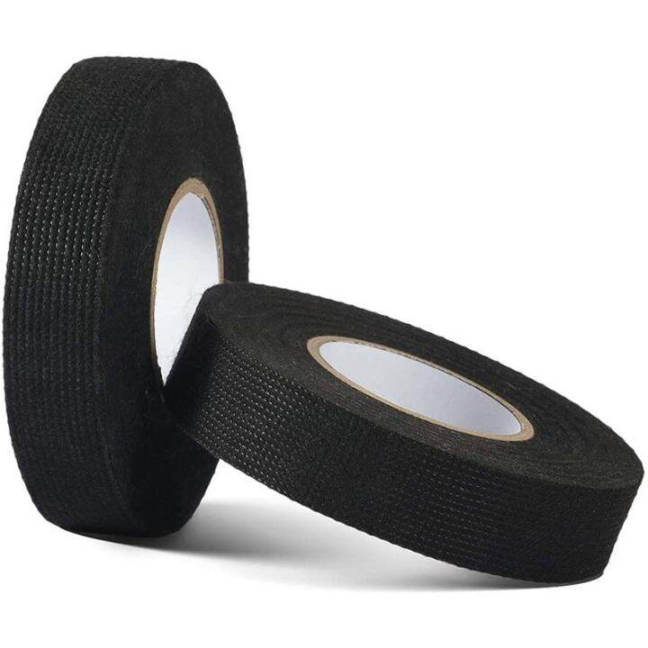 15m-9-15-19-25mm-heat-resistant-adhesive-cloth-fabric-tape-for-automotive-cable-tape-harness-wiring-loom-electrical-heat-tape