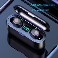 HANTOPER Bluetooth Earphones Mini TWS 5.0 Wireless Earbuds Earphone With 2000mAh Charging box Sports Headset With Power Display