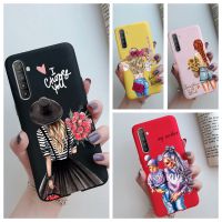 เคสมือถือแฟชั่นซิลิโคนนิ่มลายสาวๆสำหรับผู้หญิงเคสเอ็กซ์ที Realme แฟชั่นสำหรับ Realme X2เคส RealmeX2แบบเหมือนจริง