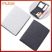 MUBAI Zip Fashion Canvas Men Short Wallet Mini Coin Purse Multi-functional Card Holder