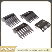 ? boloni 4pcs Universal CUT clipper จำกัดหวีคู่มือสิ่งที่แนบมาขนาดตัดผมเปลี่ยน