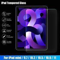 Tempered Glass For 2021 iPad 10.2 2020 iPad Pro 11 Air 3 10.5 Air 4 Air 5 10.9 Screen Protector For 9.7 iPad 5 6th Gen Mini 5 6