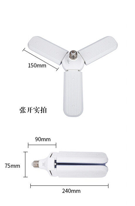 nemoso-หลอดไฟ-led-ทรงใบพัด-พับได้-fan-blade-led-bulb-3ใบ45w-รุ่น-fan-blade-led-bulb-45w