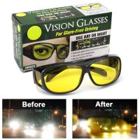 {Paopao glasses}ใหม่ Night Vision Driver Goggles Anti-Glare Night Driving Enhanced Light แว่นตาแว่นตากันแดด Night-Vision แว่นตารถ Accessries