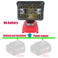 New 3 Inch 54W LED Work Lights For Bosch indoor and outdoor tool light for Bosch 18V lithium ion battery BAT614 BAT618