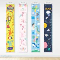 [Pre-Order รอสินค้า 7-14 วัน] ที่วัดส่วนสูง ใส่ชื่อได้ / Personalized Height Chart