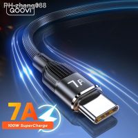 ขายดี YJ99529 - /7:qoovi สาย3M 7A USB ชนิด C สายชาร์จเร็ว QC3.0ที่ชาร์จสำหรับ Xiaomi USB-C Samsung Huawei OnePlus Poco F3