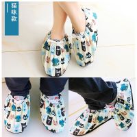 [COD] Shoe home indoor can be repeatedly washed cloth shoe office cartoon non-slip student childrens computer room foot