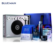 BLUEMAN Hộp quà giới hạn CITY LOVE Bộ chăm sóc da dưỡng ẩm 4 món dành cho