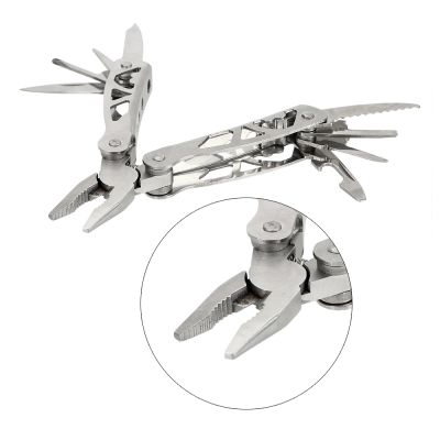 ✆ DIYWORK Hand Tool Screwdriver Kit Multifunction Tool Forceps Folding Knife Pliers Multi Plier Stainless Multitool