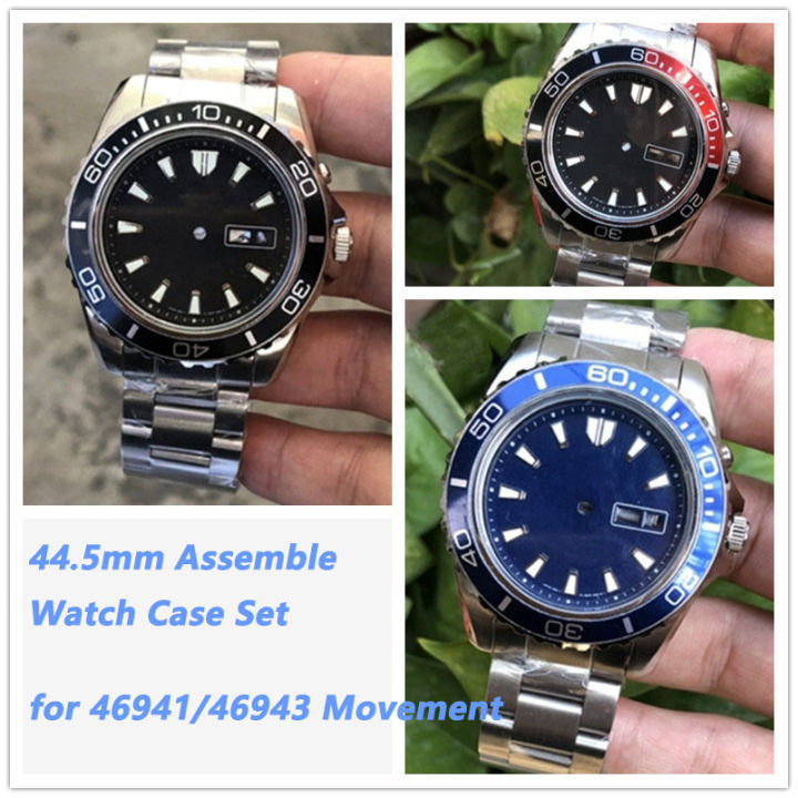 202244-5mm-sliver-watch-case-dial-อุปกรณ์เสริมเชิงกลสายสแตนเลสสตีลทั้งหมด-bezel-sapphire-calendar-สำหรับการเคลื่อนไหว43