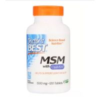 Doctors Best MSM with OptiMSM 1500 mg 120 Tablets