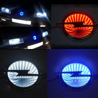 133mm X 101mm Waterproof 3D Car Badge Led Light Auto Logo Lights Car Emblem for Opel White Red Blue DC 12V