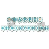 practical Boss Baby CHRISTENING Balloon Theme Boy Decoration Set Package