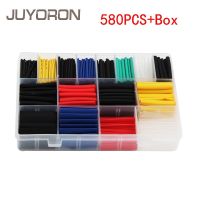 【YF】♗  Boxed shrink kit Insulation Sleeving termoretractil Polyolefin Shrinking Assorted Shrink Tubing Wire Cable