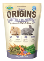 Vetafarm Origins 350g อาหารกระต่ายพรีเมี่ยม สารอาหารครบ ไฟเบอร์สูง ช่วยระบบย่อย