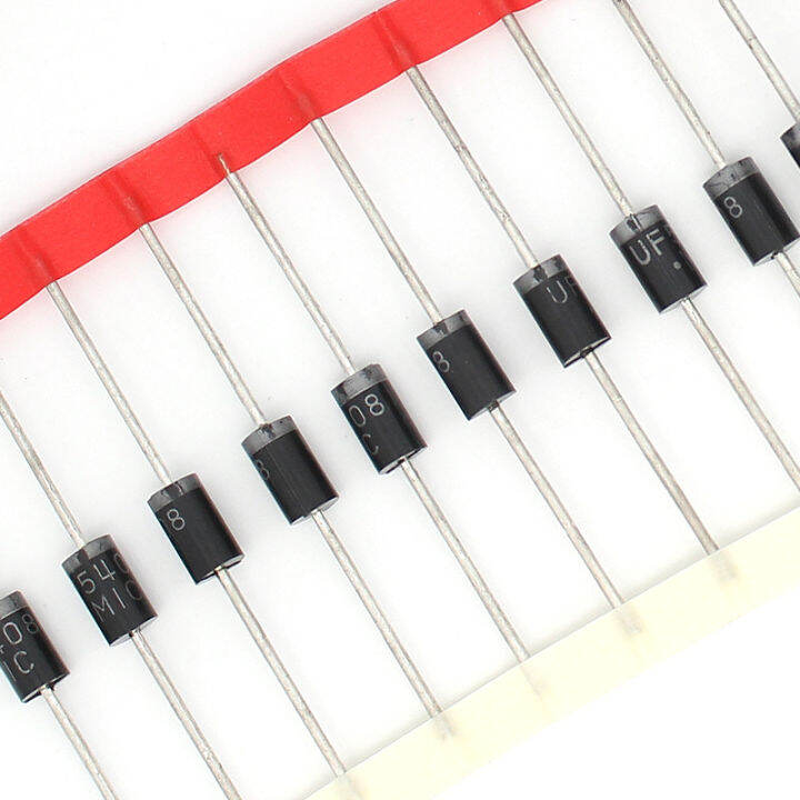 50 Diodi Ultraveloci UF5408 3A 1000V (confezione Da 50