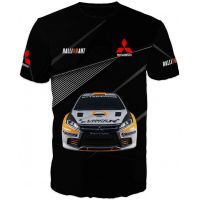 （Contact customer service to customize for you）Brand New 3D Tshirt Mitsubishi Sport Racing Team Ralli Art（Childrens Adult Sizes）
