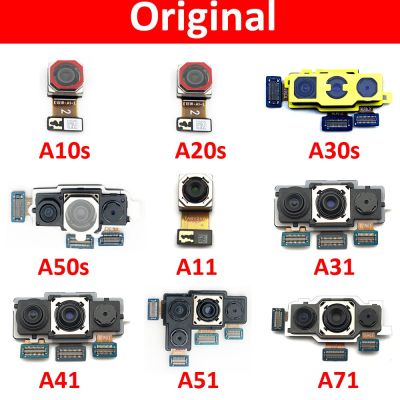 กล้องหลังใหญ่ด้านหลังกล้องหลักแบบใหม่กล้องหน้าโมดูล A51เฟล็กซ์สำหรับ Samsung Galaxy A11 A21S A31 A41 A71 A10s A50s A20s