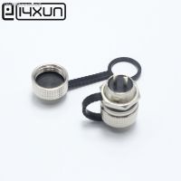 ☒ 2Pieces Aviation Plug Cover Waterproof Connector Plugs Dust Metal Cap for GX12