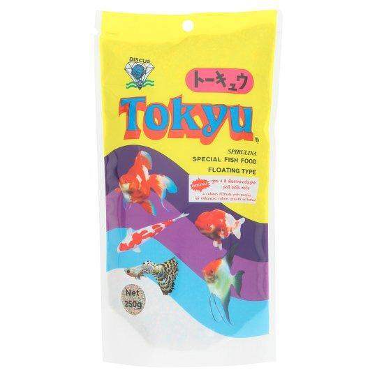 🔥เกรดโรงแรม!! โตเกียว อาหารปลาสูตร 4 สี เพิ่มสาหร่ายสไปรูลิน่า 250กรัม