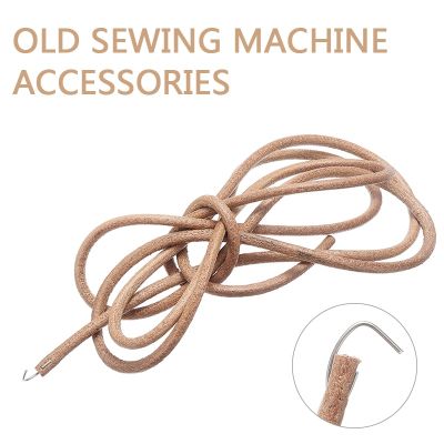 Synthetic Leather 72" Leather Belt For Vintage Home Treadle Peddling Type Sewing Machine 5mm For Manual Rocking Foot Pedals Sewing Machine Parts  Acce