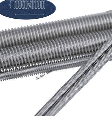 Full Threaded Rod M5 M6 M8 M10 Metric Wire Screw Rod Bolt Bar Studs 304 Stainless Steel Length 30mm-400mm