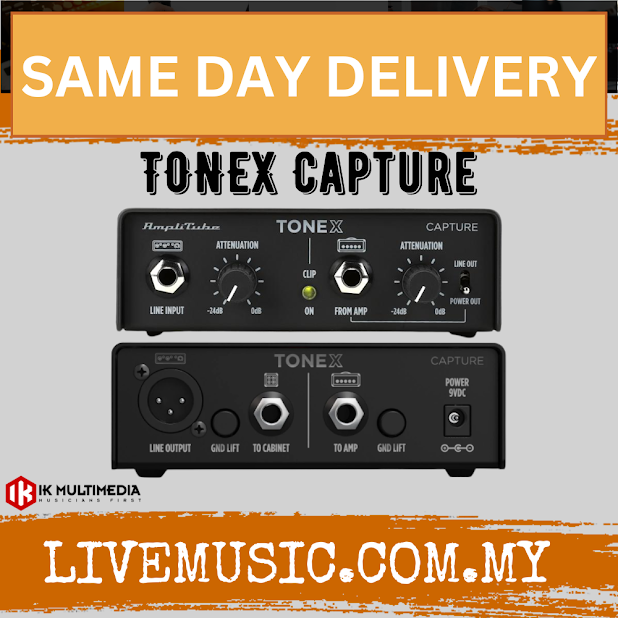IK Multimedia TONEX Capture Tone Modeler and Reamp Box Lazada