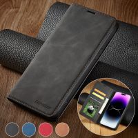 Wallet Business Magnetic Flip Leather Card Slot Case Cover For iPhone 14 Pro Max 13 12 11 SE 2020 X XR XS Max 8 7 6 6S Plus 5 5S