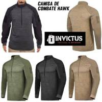 เสื้อTactical Outdoor INVICTUS ผลิตจากผ้า 4WAY Stretch ที่เบาและยืดหยุ่น