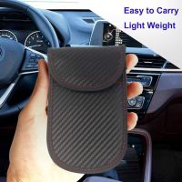 【cw】 1/2PCS Car Key Signal Blocking Bag Cover Signal Blocker Case Bag Safe Keyless Shielding Key Package Fob RFID Blocking Pouch Case