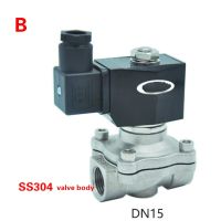 【hot】卐№  DN10-50 normally closed brass electric solenoid  valve SS304 220VAC 110VAC 24VDC 12VDC actuator