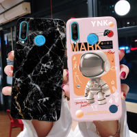 เคสสำหรับ Huawei P30 Lite MAR-LX2เคสสำหรับหัวเหว่ยโทรศัพท์ซิลิโคนนิ่มฝาลายหินอ่อนนักบินอวกาศน่ารักปลอก Huawei P30 Lite 6.5