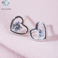 Malai Gems ต่างหูเพชร เงินแท้ Silver 925 เพชรสวิส CZ เคลือบทองคำขาว รุ่น 075-2E32733 แถมกล่อง ต่างหูCZ ต่างหูเงินแท้ บริการเก็บเงินปลายทาง