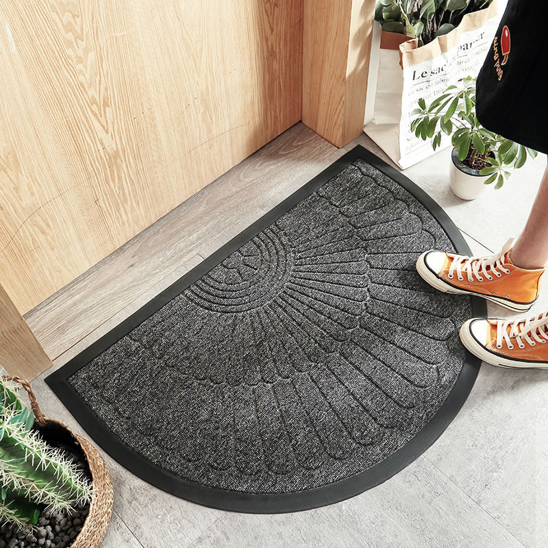 Come in/ Go Away Reverse Text Doormat Indoor Outdoor Floor Mat Non Slip 40x60cm 
