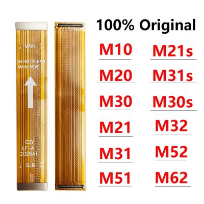 ของแท้เหมาะสำหรับ Samsung M10 M20 M30 M21 M31 M31S M51 M52 M62 M32 M21s เมนบอร์ดหลัก M30s เมนบอร์ดเฟล็กซ์บอร์ดเชื่อมต่อเมนบอร์ดหลัก