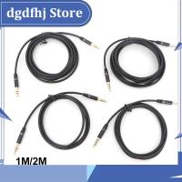 Dgdfhj Shop 1/2m 3 4 Pole Audio Aux Stereo 3.5mm Male to Male Jack Extension Microphones Cable extend connector extend for live Headphone