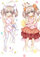 ปลอกหมอนอิงลายอะนิเมะปลอกหมอน2ด้าน,ปลอกหมอนของขวัญน่ารักลาย Latina Dakimakura ปลอกหมอนอนิเมะขนาด60X180ซม. มี2ด้าน