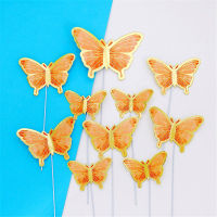 10pcs/Set Baby Shower Cake Topper Party Cake Decoration Cake Topper Butterfly Cake Topper Baby Shower Cake Decoration