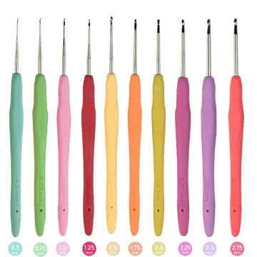 12/37pcs Ergonomic Crochet Hook Set Extra Long Kit Crochet Needles Knitting  Crochet Tricot Accessories For