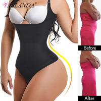 Women Shapewear Bodysuit Thong Body Shaper Slimming Underwear Weight Loss Fat Burner Tummy Control Bodybriefer Waist Cinchers