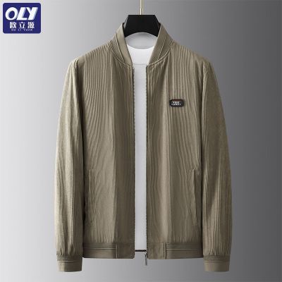 [COD] Explosive models for cross-border foreign trade! High-end corduroy baseball collar mens business casual jacket coat spring and autumn