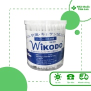 Tăm bông trẻ em Wikodo Nano Công nghệ Nhật Bản -Thân nhựa - Hộp 200 que