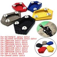 สำหรับ Honda Nc 700S /X Cbr650f Cbr600f Cbr500r Cb500f/X Cbr250r /F Cbr300r แผ่นรองขยายด้านขาตั้งยืน Cb400