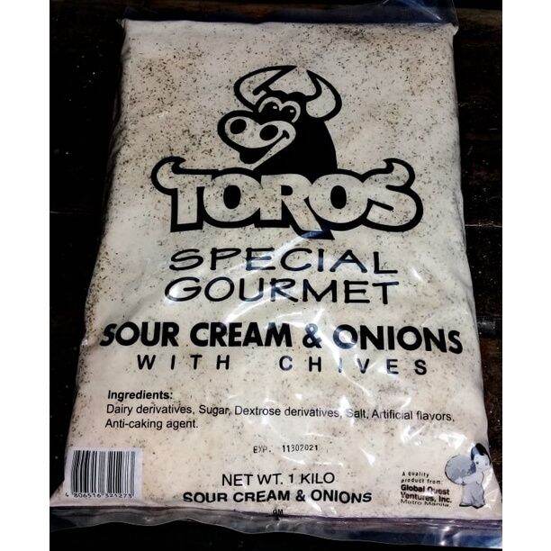 1 Kilogram Sour Cream and Onion Powder Toro's Sour Cream and Onion with Chives Powder Potato