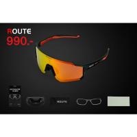 แว่นตาคุณภาพ ROUTE ป้อนกันแสงสะท้อน UV400 เลนส์ Polarized และ เลนส์ Auto