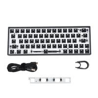 GK64 GK64x GK64xs RGB Hot Swap Programmable Bluetooth Wired Case PCB Plate Cherry MX Keyboard DIY kit Replacable Space